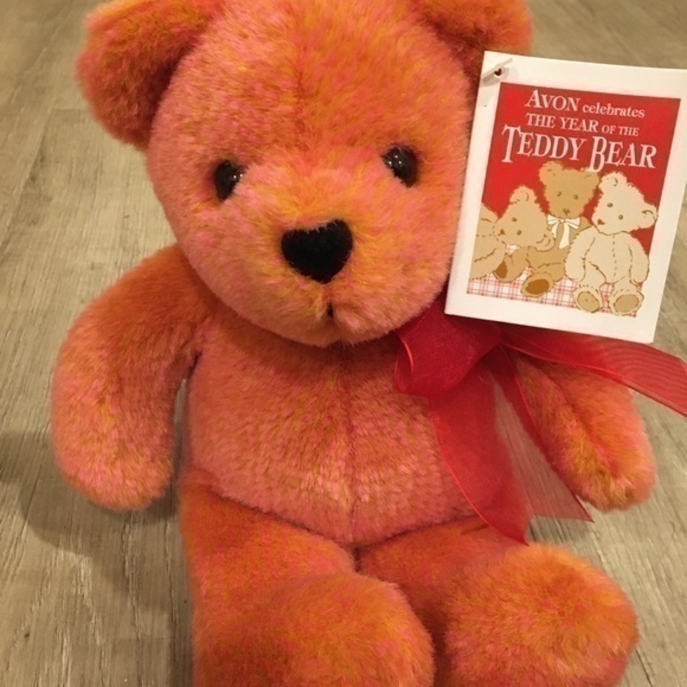 Avon Celebrates The 100th Year of the Teddy Bear Stuffed Collectable Toy Bear